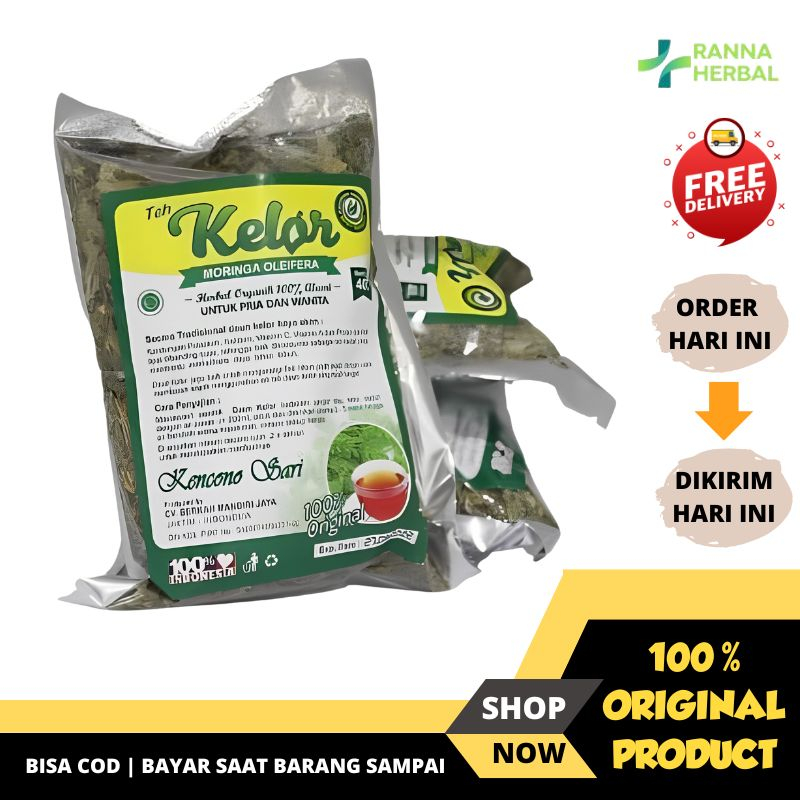 

[Terlaris] Teh Daun Kelor Curah Moringa Oleifera Kencono Sari