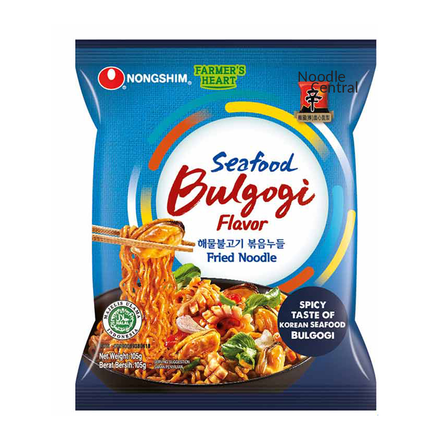

Nongshim - Seafood Bulgogi Fried Noodle