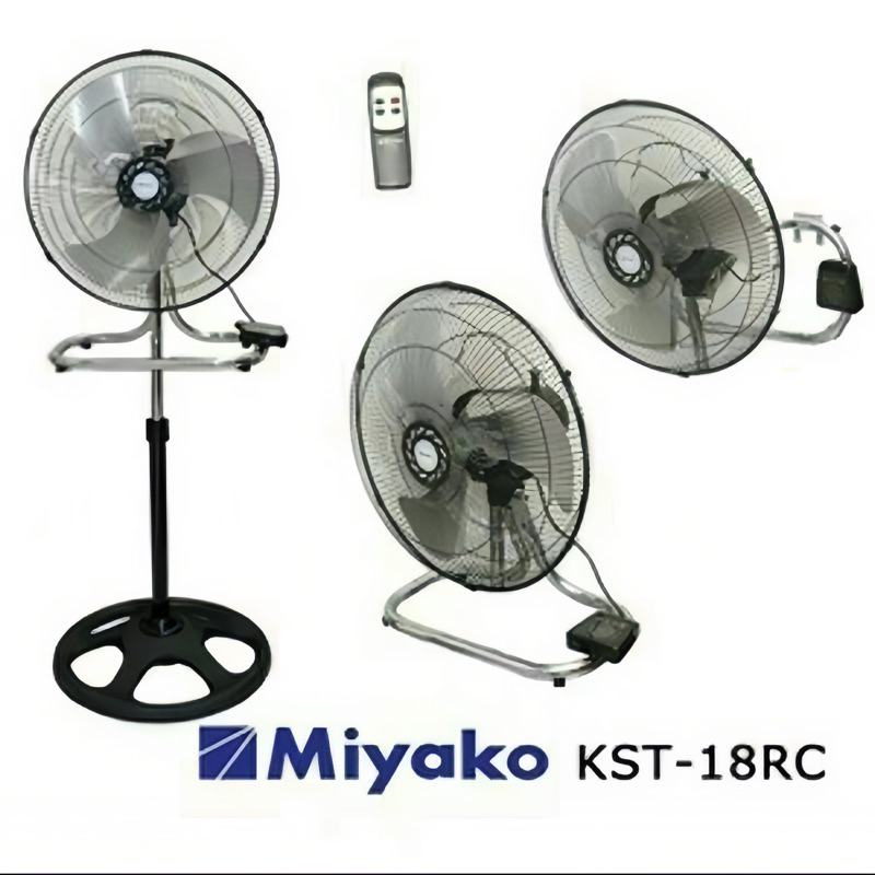 Miyako - Kipas Angin Miyako KST 18 RC - Kipas Angin 18 inch Miyako
