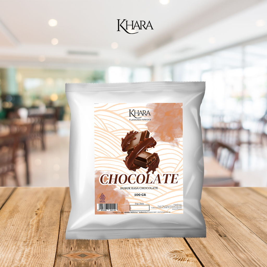 

Bubuk Minuman Rasa Chocolate 500gr - Khara Chocolate Flavoured Powder