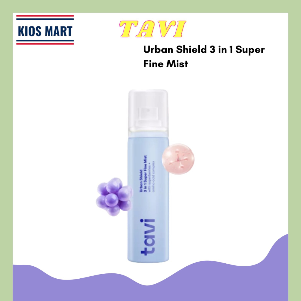 Tavi Urban Shield 3 in 1 Super Fine Mist with Superberries + Amino Acid Complex 90ml