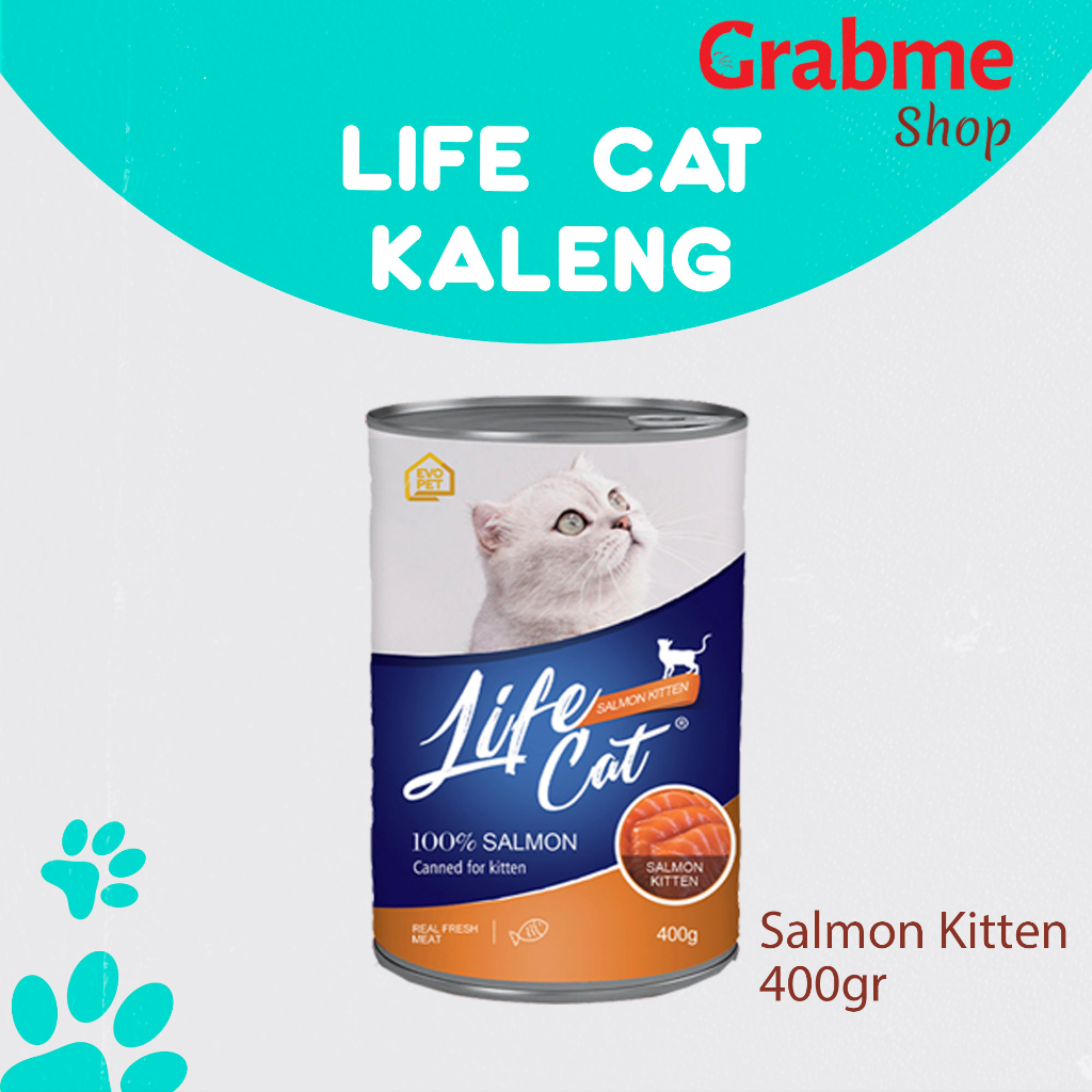 Life Cat kaleng 400gr all varian 1DUS ( GRAB GOSEND )