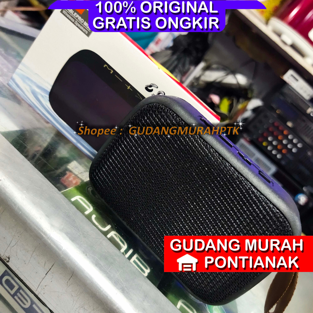 Salon Bluetooth Mobile Charge Speaker Portable WARNA RANDOM / ACAK Segi empat panjang Model M G2 Suara Nyaring dan bersih