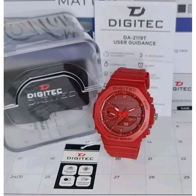DIGITEC DA 3119 / DA-3119 / DA3119 /DA 2119 / DA2119/ DG2119 / DG 2119/ DA 3119 Watch DG Jam Tangan ORIGINAL