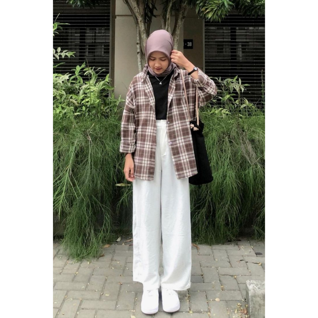 Kain Kotak Kotak Tartan Bahan Katun Jepang Tokai Senko