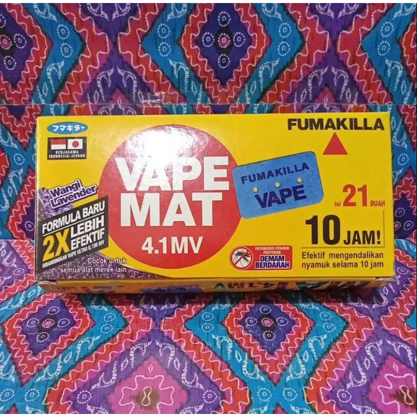 FUMAKILLA OBAT NYAMUK DAN KECOA VAPE MAT ELEKTRIK 21