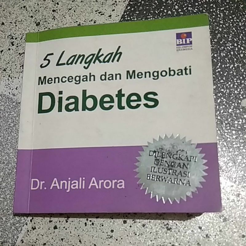 

BUKU 5 LANGKAH MENCEGAH DAN MENGOBATI DIABETES