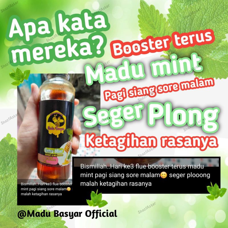 

Madu Hutan Asli Jambi Madu Mint Madu Tolak Angin Madu Flu Batuk Madu Basyar Raw Honey