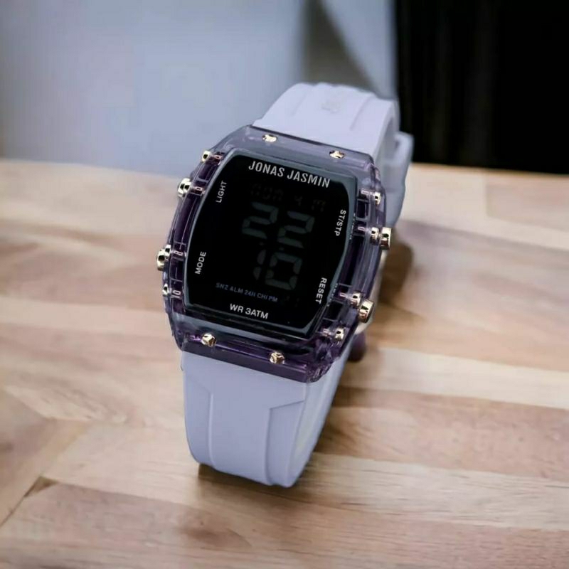 PROMO TERBARU! Jam Tangan Jonas Jasmin 2244 Original Pria Wanita Digital Time Garansi