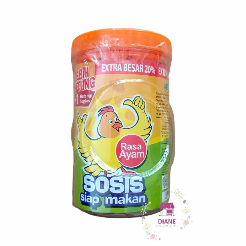 

Sosis So Nice rasa ayam (24+1 pcs)