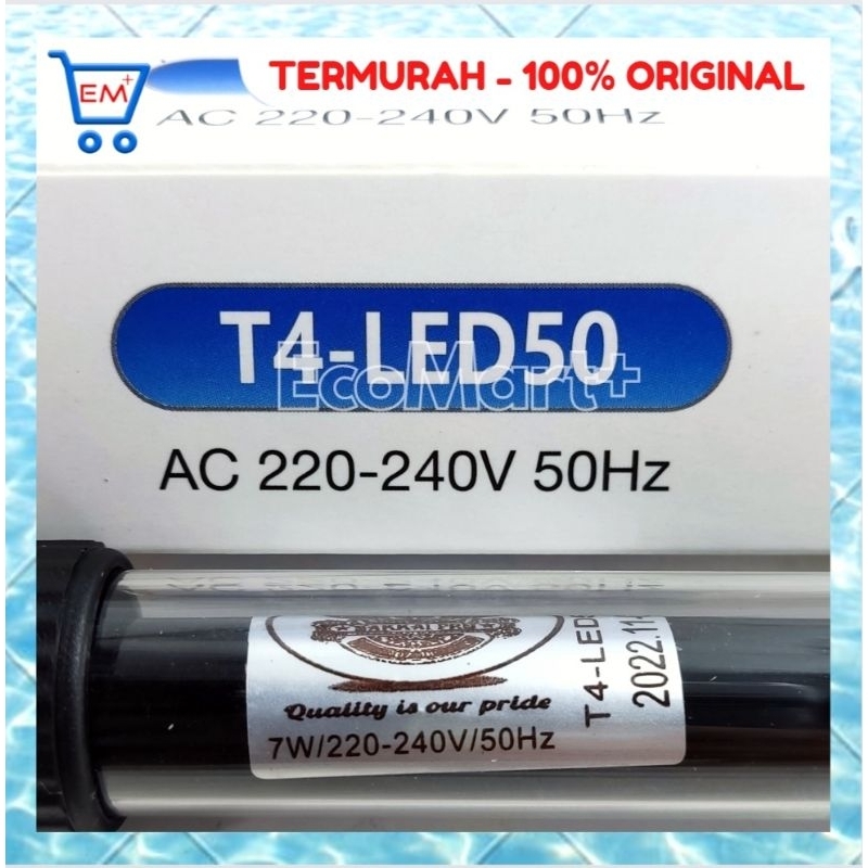 Lampu Celup SKP 50 T4-LED50 untuk Aquarium - GRATIS PIPA PARALON PENGAMAN PACKING