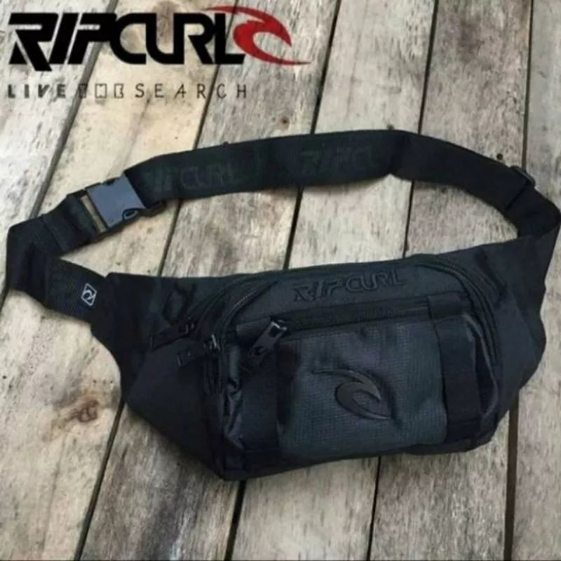 Tas Selempang Pria Waistbag Fashion Branded Distro Terbaru Tas Seri Ripcurl Quality Original