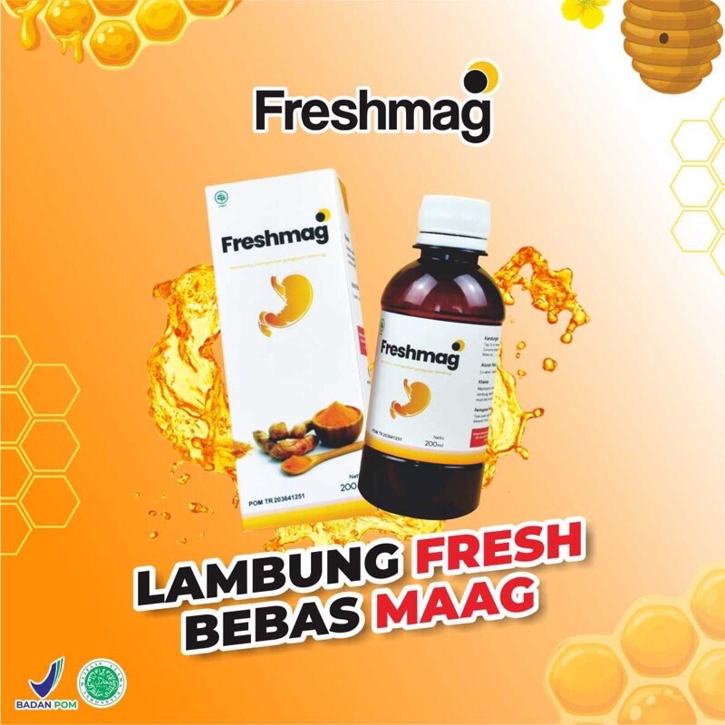 

MADU FRESHMAG 200gr MADU SEHAT LAMBUNG