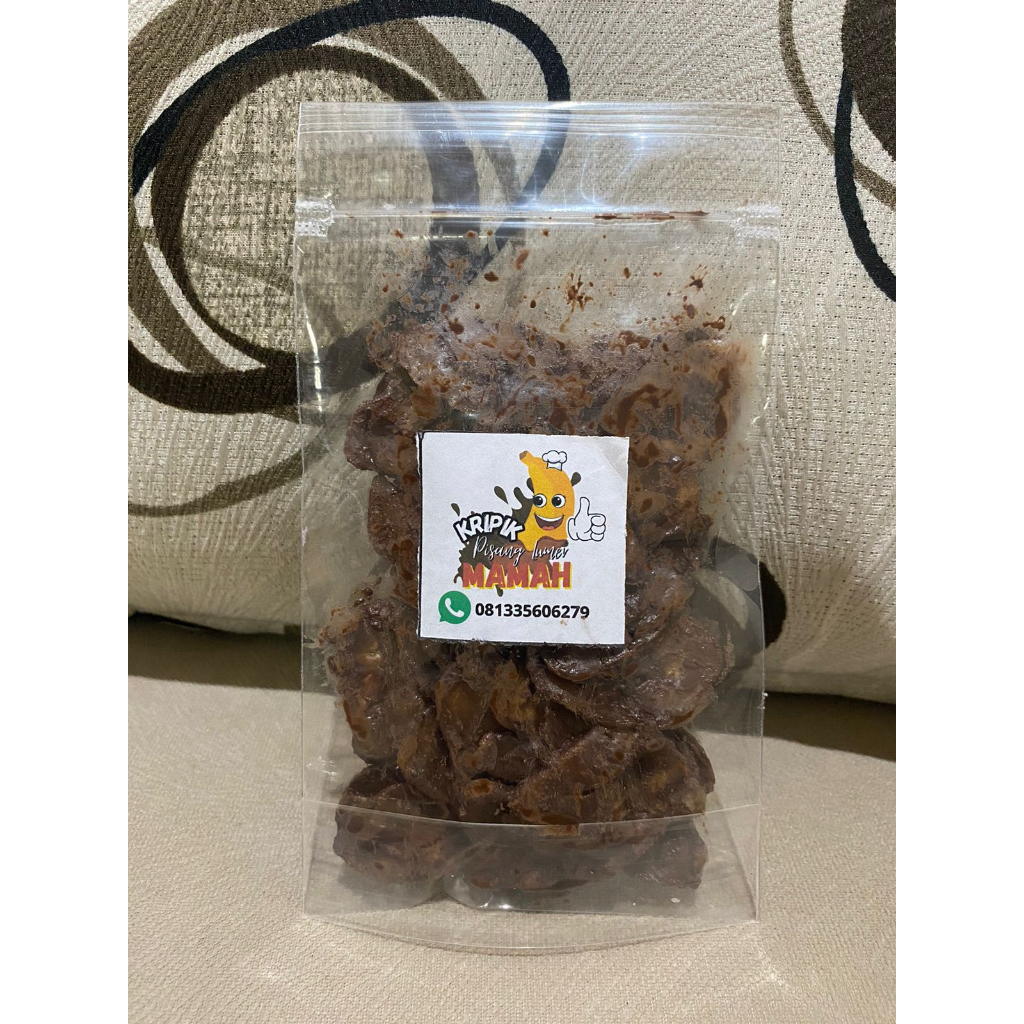 

Kripik Pisang Lumer Mamah Rasa Coklat