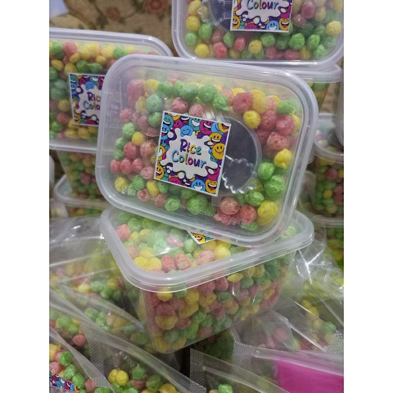 

Rice Colour Rice Crispy Rice Ball Camilan Jajan Crispy Coklat Tiramisu Stroberi Beli Kemasan Pouch Nyamnyam Termurah Glaze Lumer Box