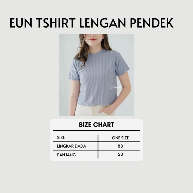 Eun Tshirt Lengan Pendek Valiable