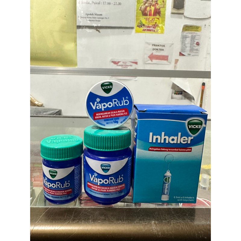 Vicks Vaporub Balsem Vicks Inhaler