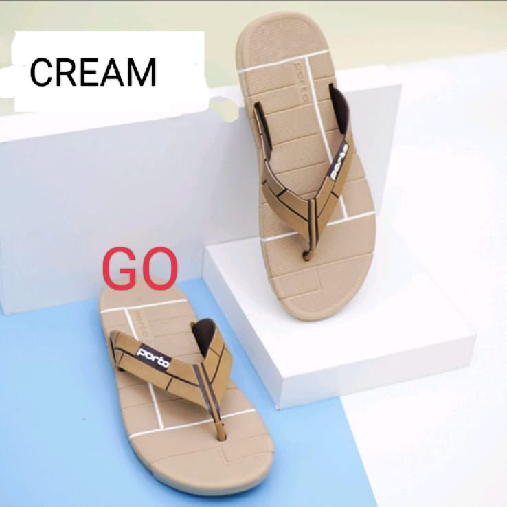 sogo PORTO 1034M Sandal Sepatu Pria Sandal Jepit Empuk Sandal Karet