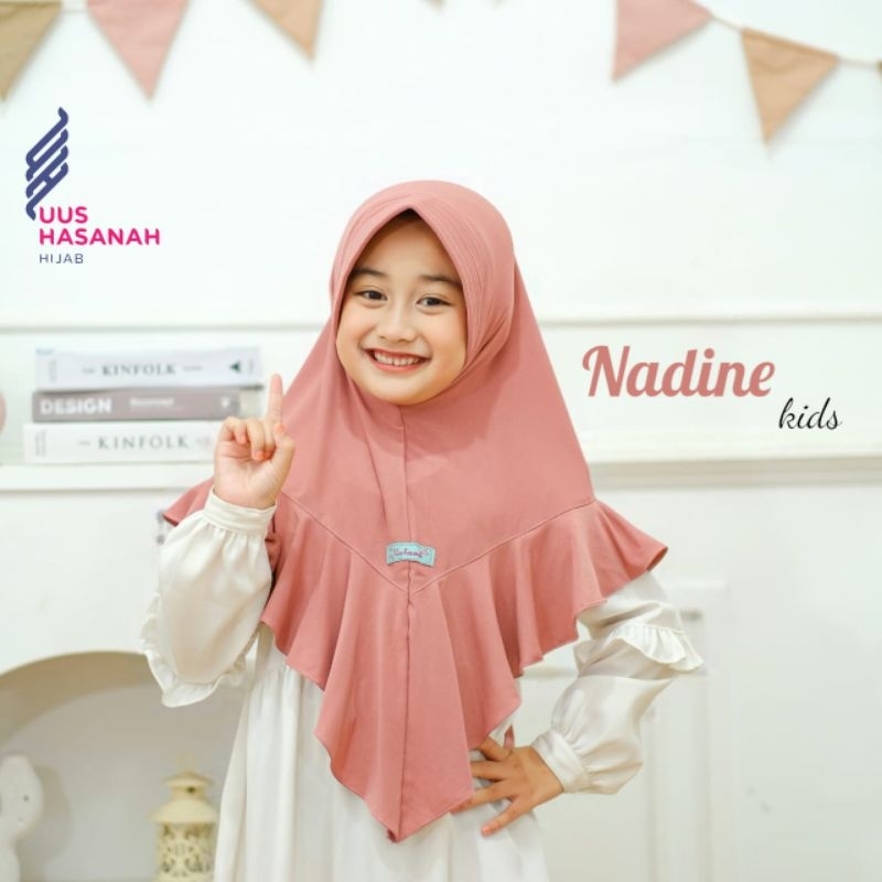 (Assyfa Hijab) BAYUNI BERUANG •hijab instan anak jersey premium•jilbab anak pet cubit beruang