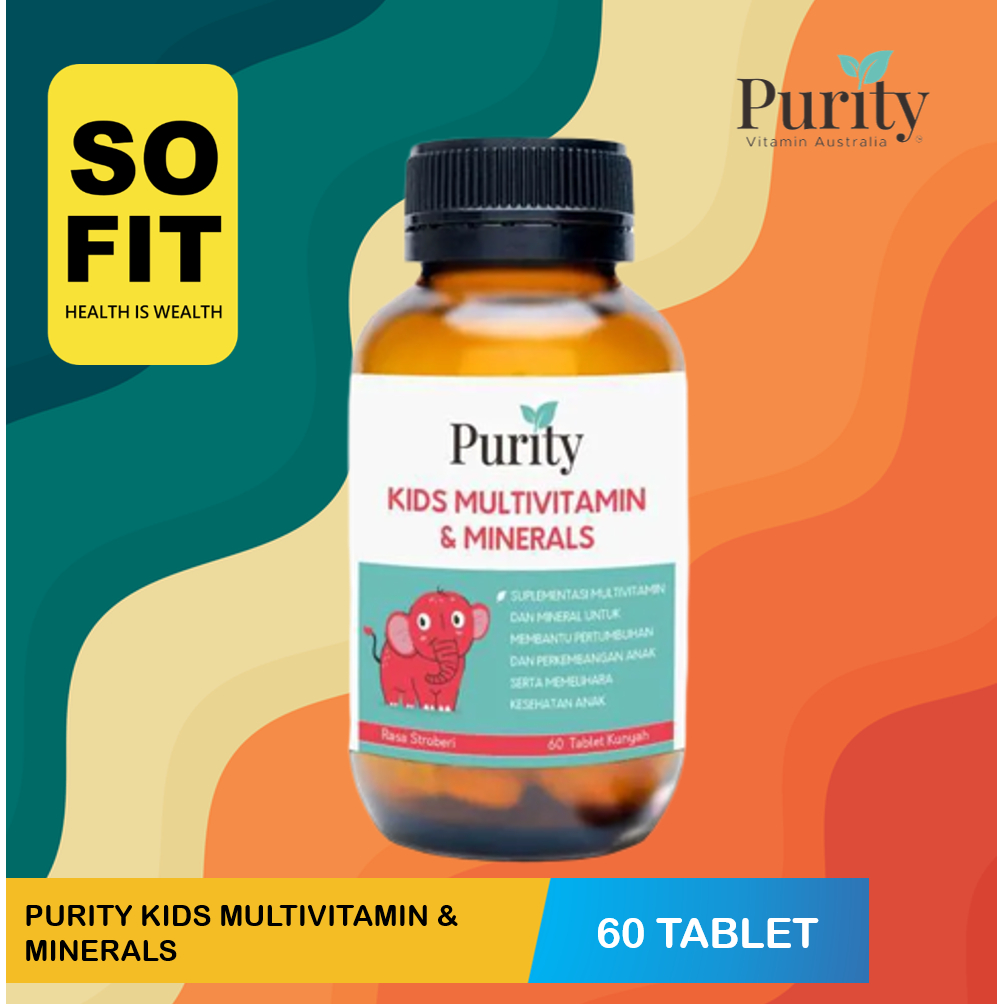 PURITY VITAMIN SERIES / Multi B complex / Bio HSC Vitamin C 1000mg / Kids Multivitamin Minerals / Vitamin D3 1000IU Lax Easy Relief