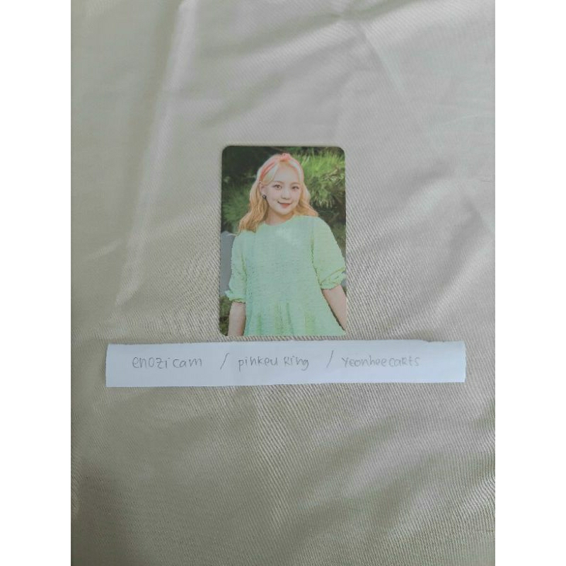 Rocket Punch 2022 Season's Greetings Sohee R2 benefit photocard sharing set PC SG22 RCPC Woollim Mal