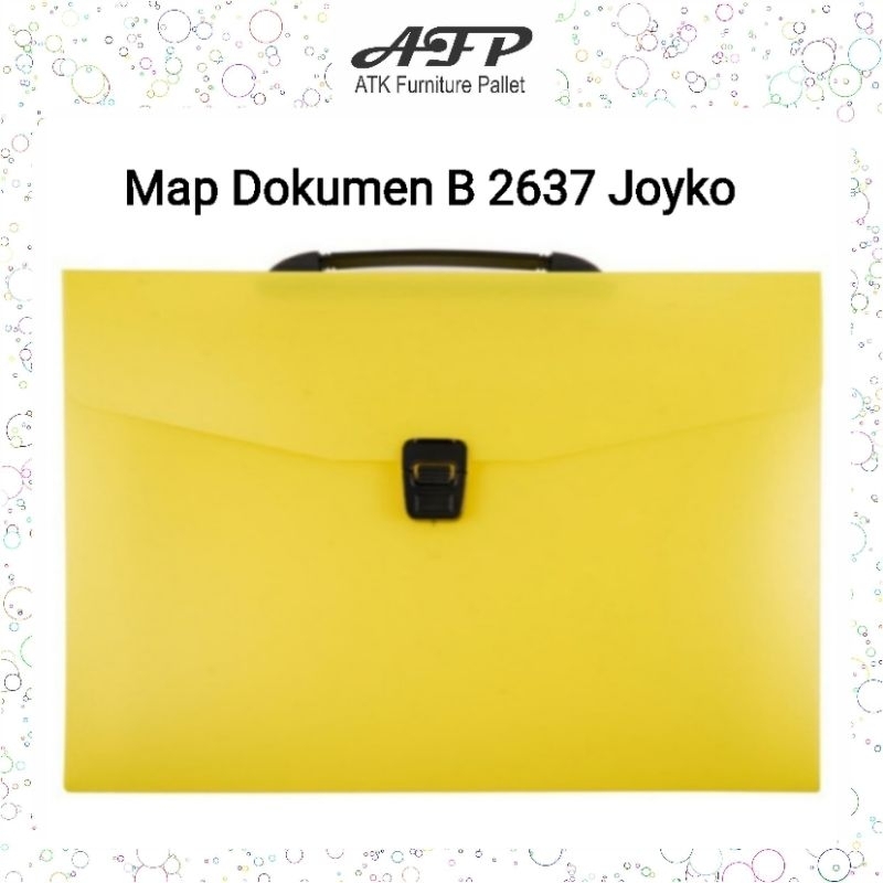 

Map Dokumen B 2637 Joyko Kuning Tas Bag Folder File Handle