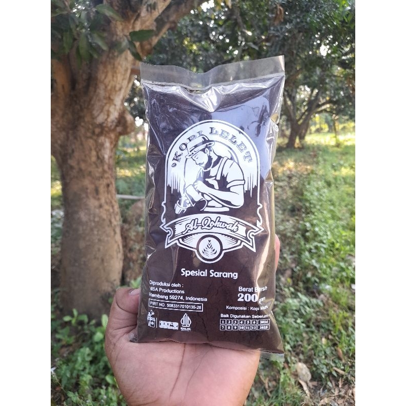 

KOPI LELET REMBANG SARANG AL-QOHWAH 200 GR KOPI HITAM KOPI ENAK KOPI MURAH