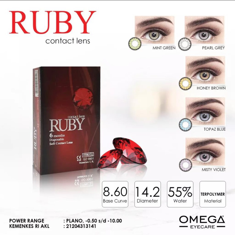 SOFTLENS OMEGA RUBY