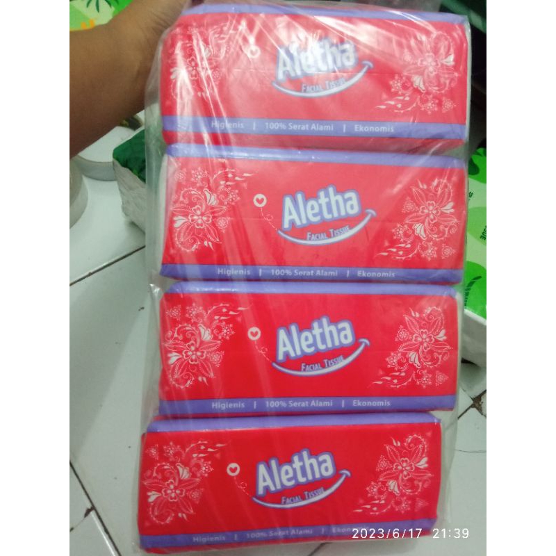 TISSUE ALETHA 250 LEMBAR READY