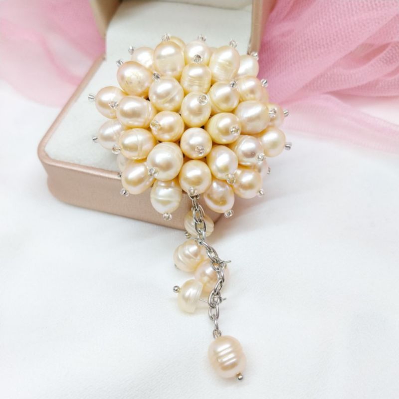 Lulu Pearl Mutiara Lombok - BM01 Bros Mutiara Air Tawar- Mutiara Lombok Asli | Bros MATAHARI MUTIARA