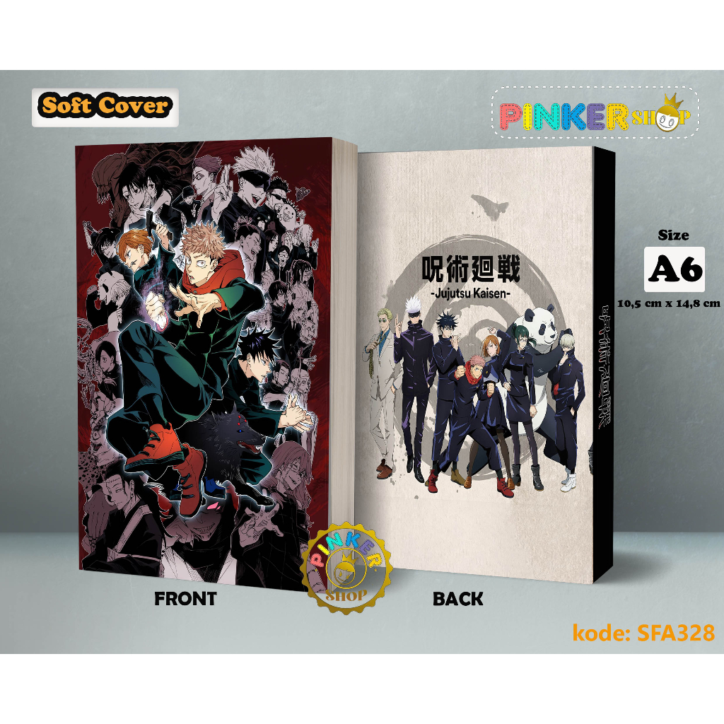 

(SFA328) Pocket Note JUJUTSU KAISEN Softcover