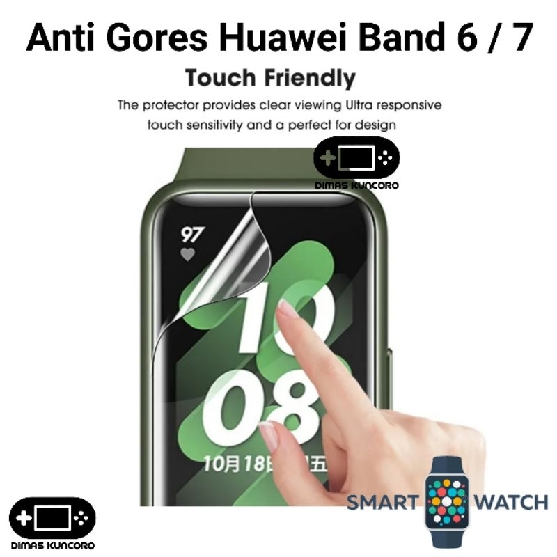 Anti Gores Huawei Band 6 / 7 antigores pelindung layar honor pro hydrogel hidrogel screen protector 