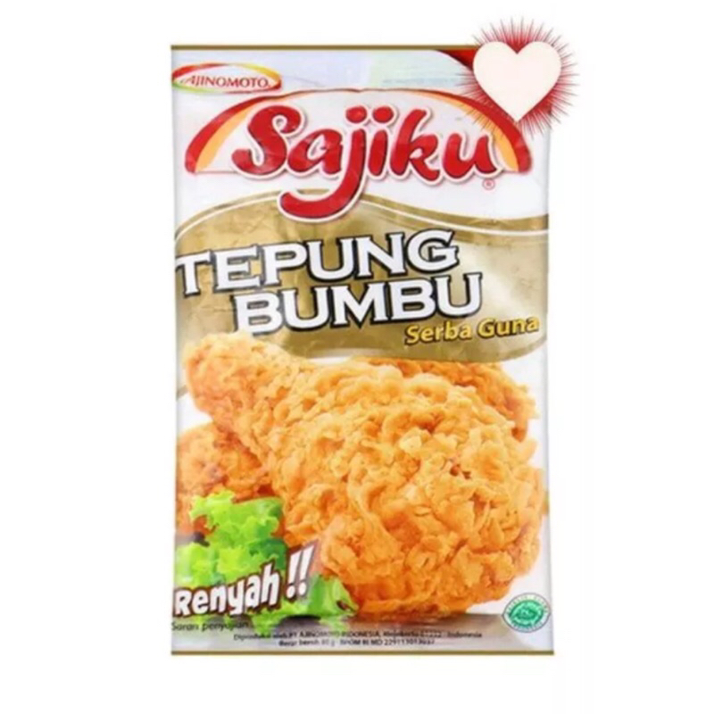 

Tepung Bumbu Serbaguna Sajiku Kemasan 80 gram