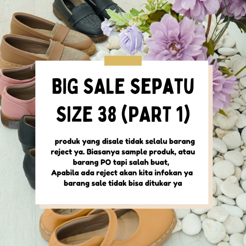 SALE SEPATU SIZE 38 ( part 1) - Thethingscorner / sepatu wanita