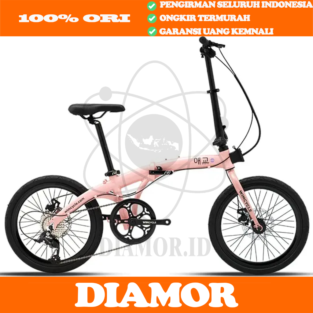 Sepeda Lipat 20 Inch WIMCYCLE AEGYO POCKET ROCKET Korean Series