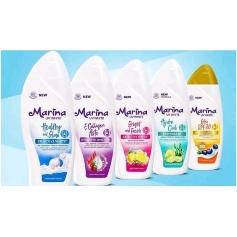 Marina Natural Hand &amp; Body 95ml &amp; 196ml(Harga Glosiran Buat Jual Lg Bisa)