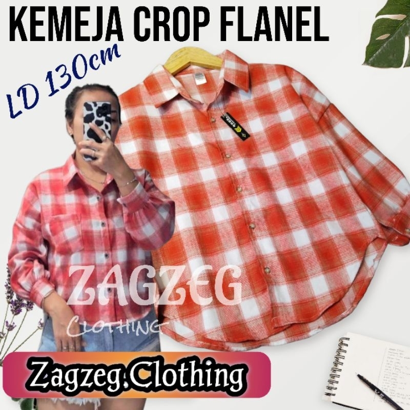 Atasan Kemeja Wanita Kemeja Crop Flanel Crop Wanita Outer Kemeja Batwing Tamara Kemeja Oversize Kemeja Flannel Kotak Kotak Kemeja Tartan Crop Top Murah