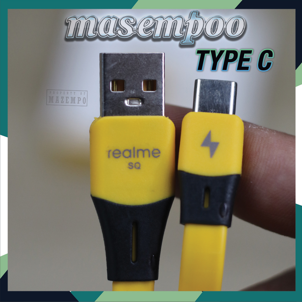 REALME Kabel Data Cas Charger Micro usb Fast Charging TYPE C