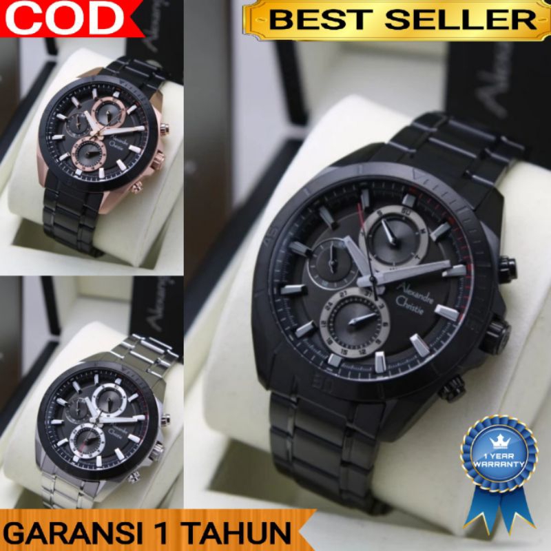 Alexandre Christie Pria AC 6581 AC6581 Original Garansi 1 Tahun