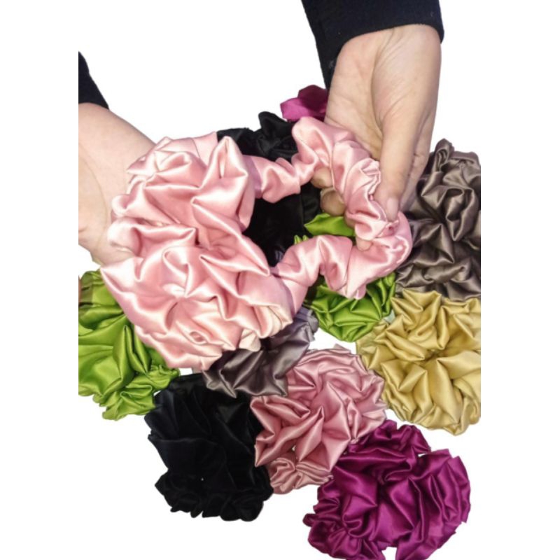 Srunchie, Cemol,Scrunchie Tali,Scrunchie Brokoli,Cemol Hijab