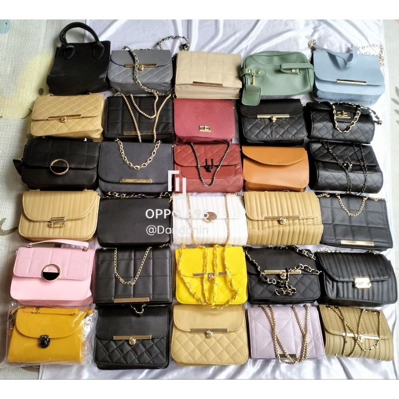 Grosir Tas Murah 100rb 5pcs tas Selempang pundak wanita cewek murah