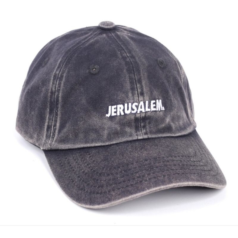 Wadezig Hat JERUSALEM WASHED DADHAT BLACK