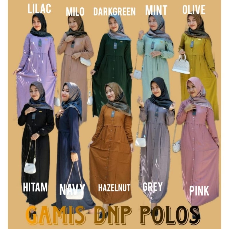 DRESS DNP POLOS, GAMIS DNP, DNP ORIGINAL