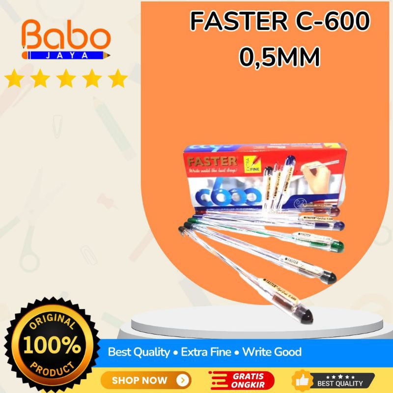 

BABO JAYA BALLPOINT FASTER C-600 0,7MM