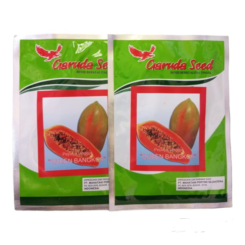 Benih Pepaya Bangkok Queen Bangkok 1Gram 45 Biji Bibit Pepaya Bangkok Benih Pepaya