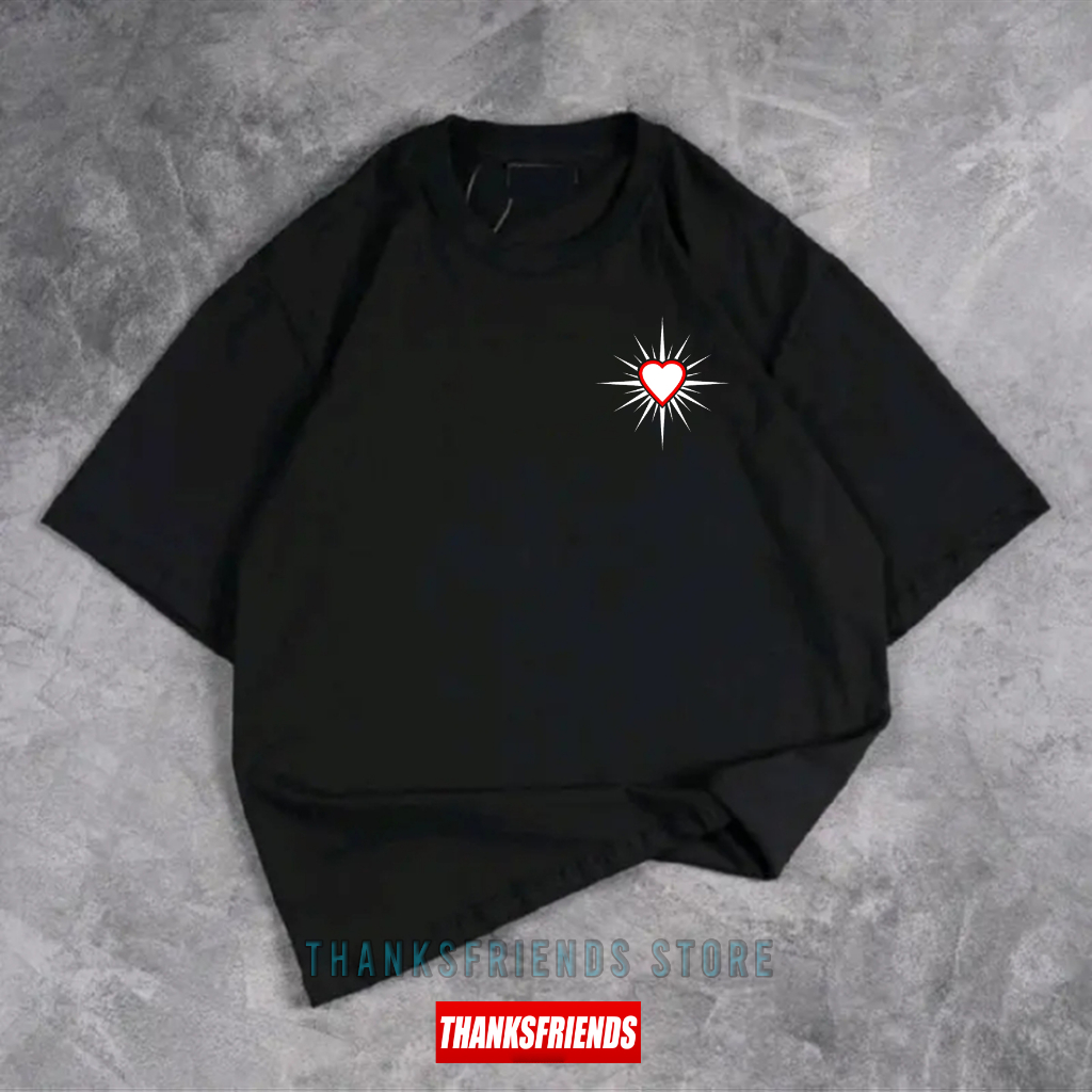 Kaos PSHT KEPYAR HATI BERSINAR [TS-KEPYAR] Cotton 24s Tebal Distro