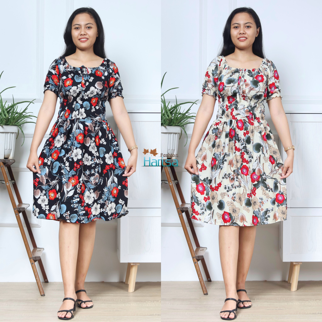 Dress Bali Diandra Clary Flower Rayon Super