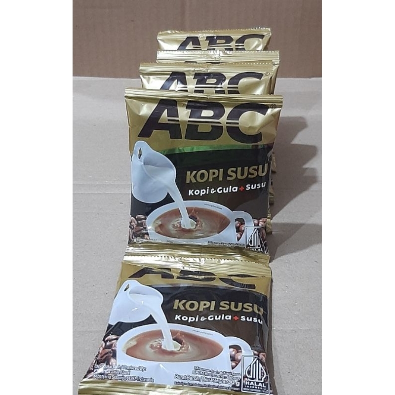 

ABC Kopi Susu Renceng isi 10 sachet x 30gr