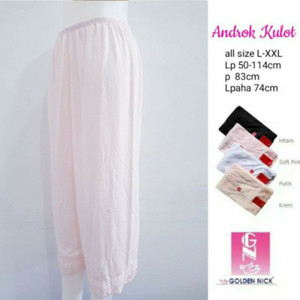 ROK DALAM CELANA PANJANG// ANDROK KULOTPANJANG GOLDEN NICK