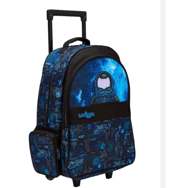 smiggle minecraft trolley backpack